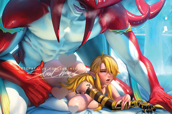 The Fiancee ~Fem Link x Sidon NSFW Poster #N414