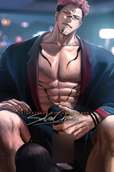 Bathrobe Sukuna NSFW Poster #N525