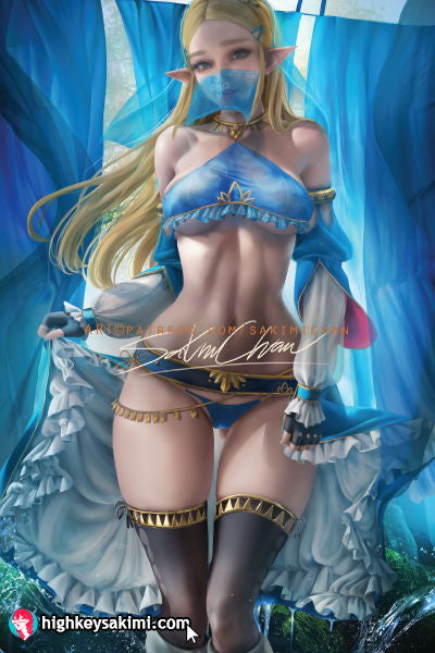 Long Hair Garuda Zelda Poster #56