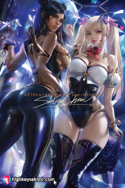 KDA D.Va Pharah Poster #81