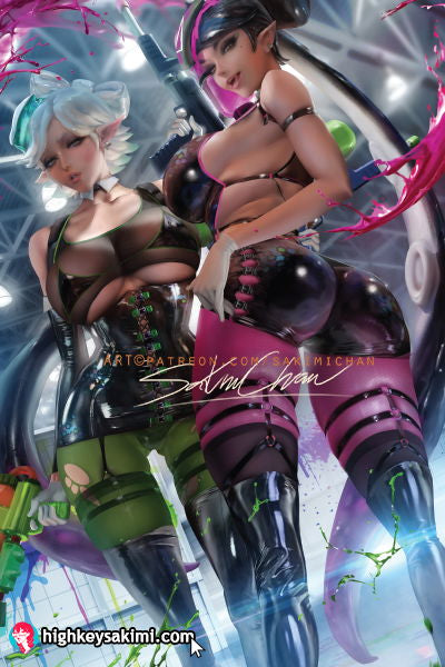 Splatoon: Squid Sisters v2 Poster #312