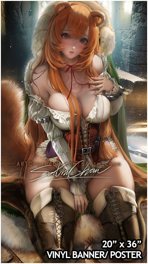 Raphtalia Large Vinyl Poster SFW