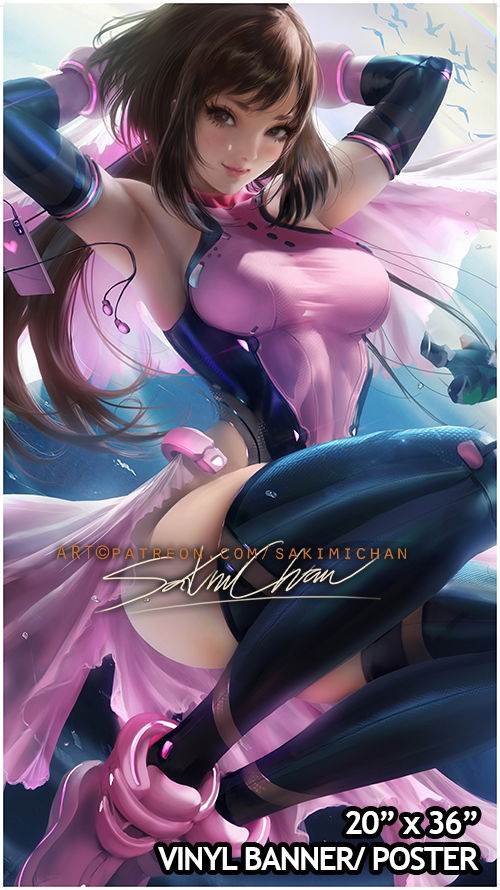 Uraraka Large Vinyl Poster SFW