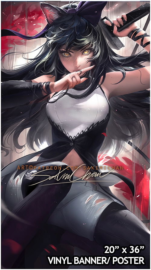 Blake Large Vinyl Poster SFW