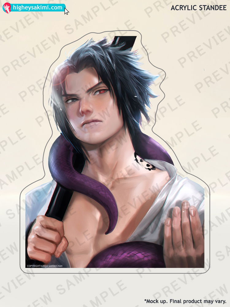 Sasuke Portrait Acrylic Standee