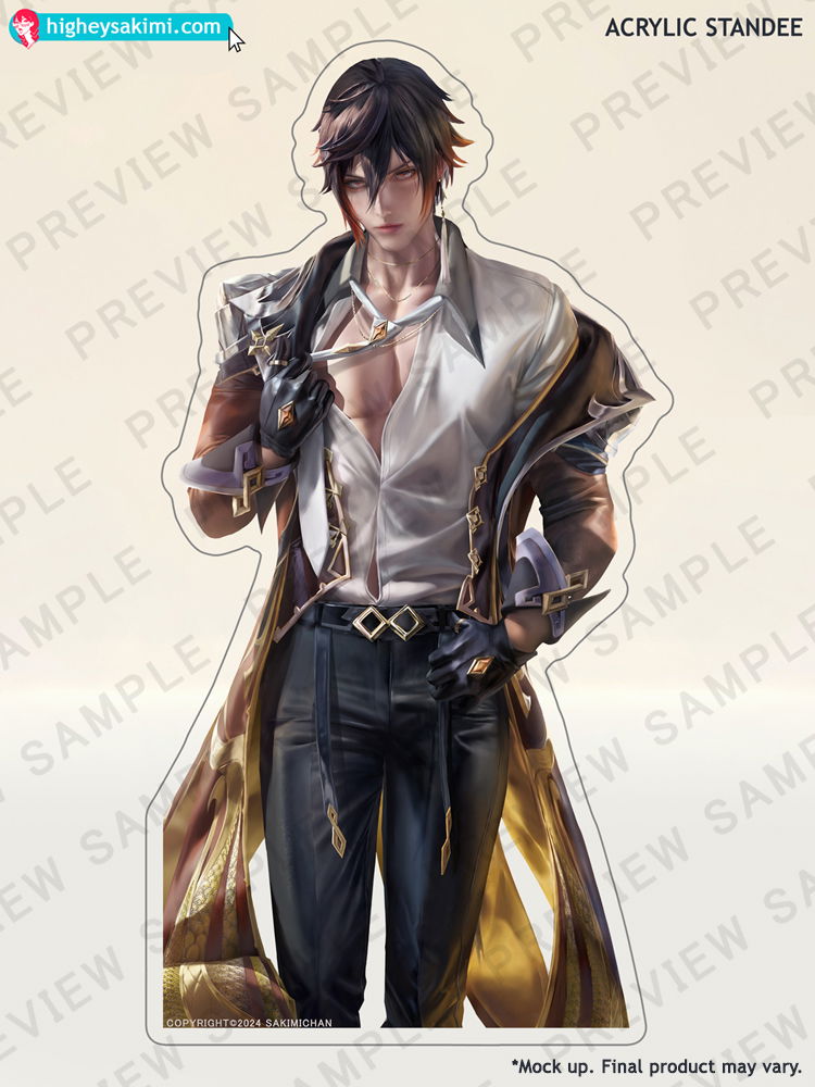 Zhongli Acrylic Standee