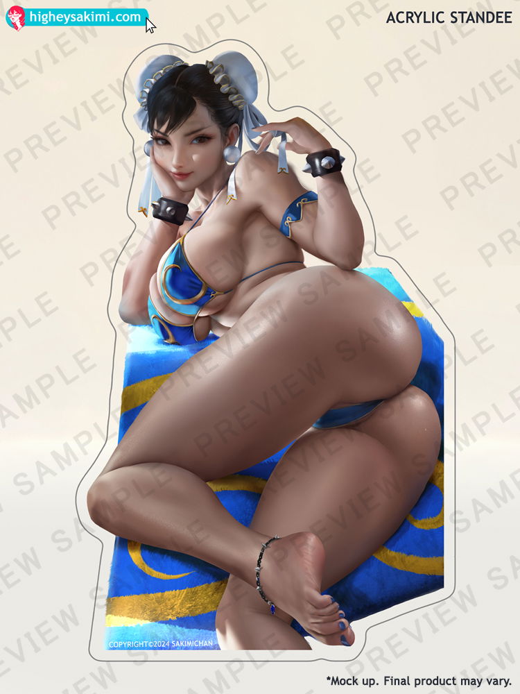 Chun-li Bikini Acrylic Standee