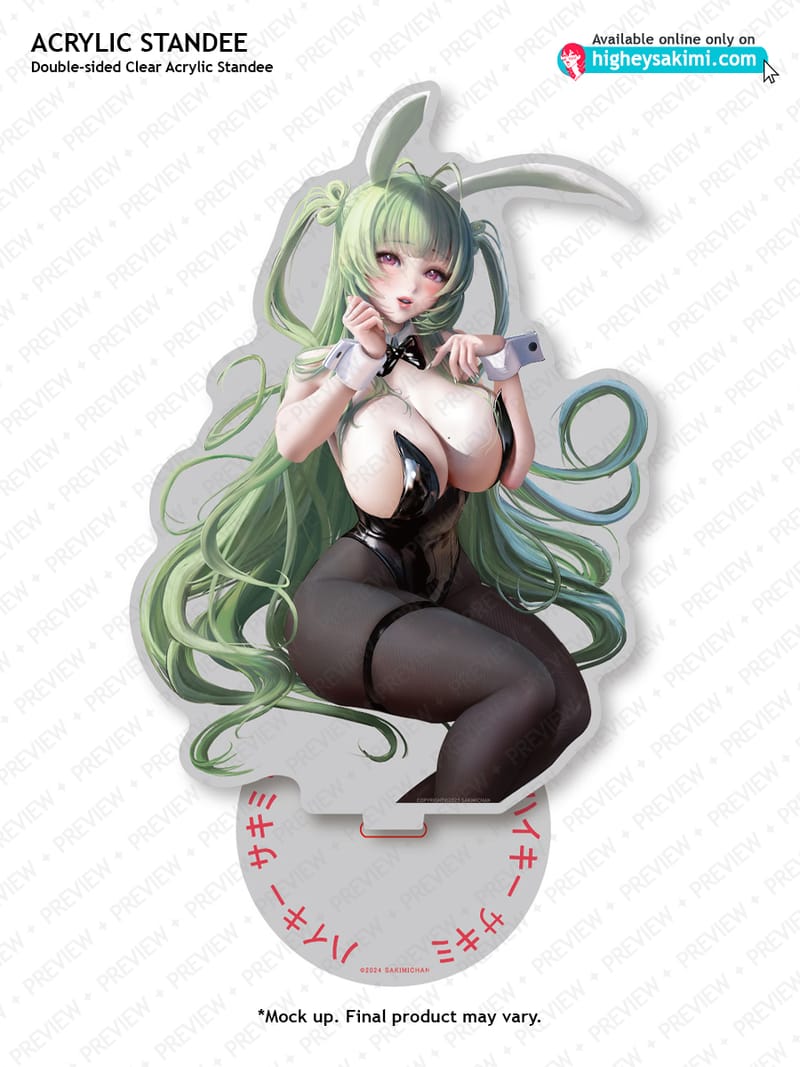 Bunny Soda Acrylic Standee