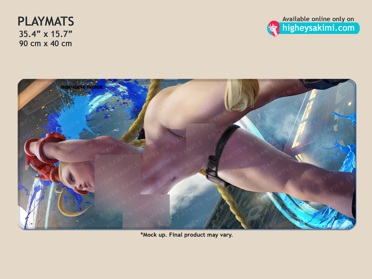 Cammy Stretch NSFW Playmat