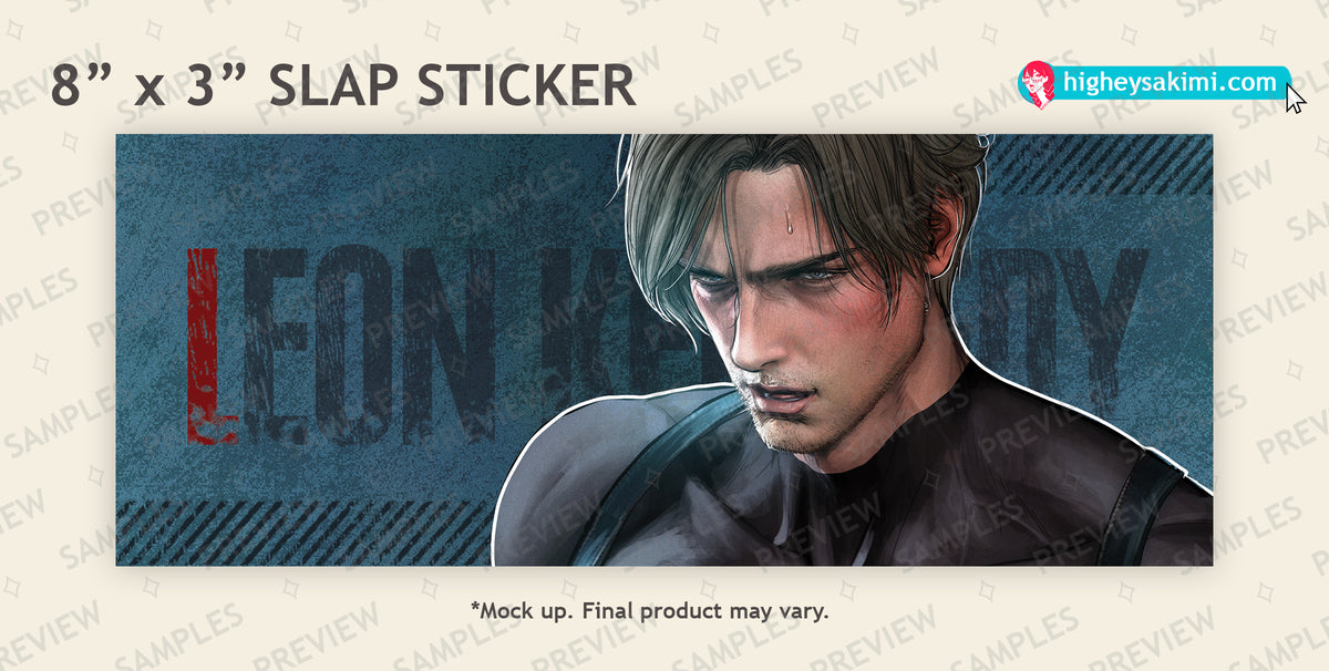 Leon Kennedy Sticker