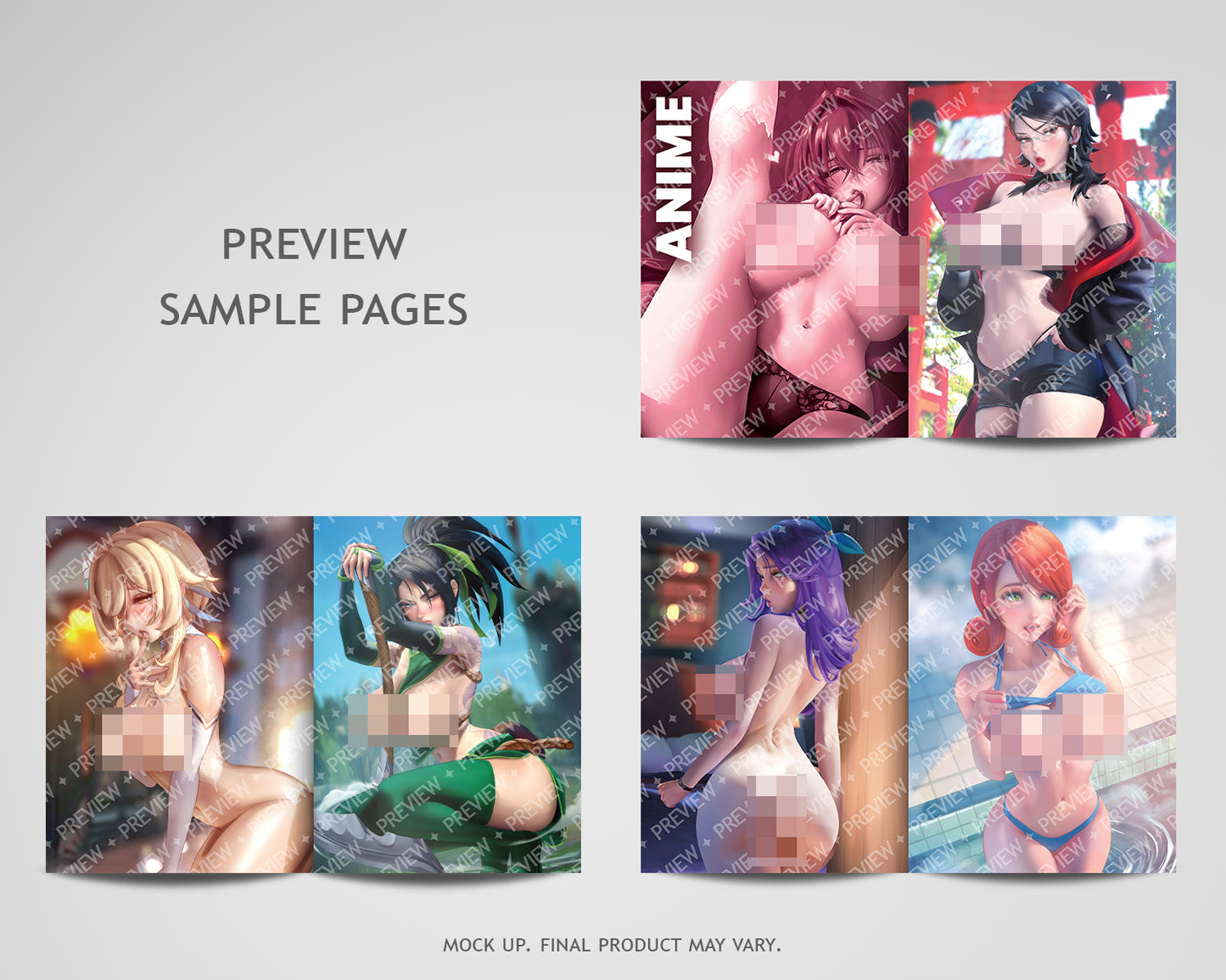 Art of Sakimichan 2025 Vol 3 FEM/GL Hardcover