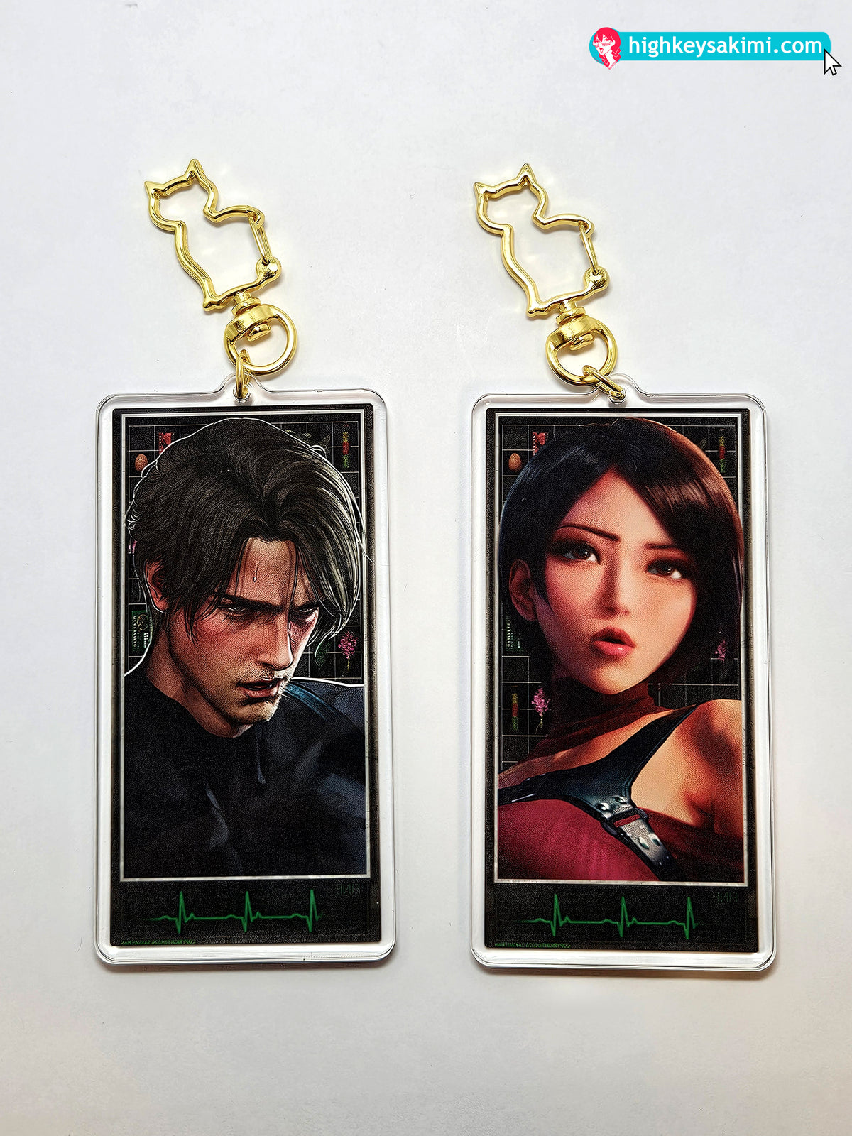 Leon Kennedy 4\\ Clear Keychain