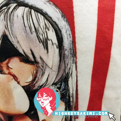 Hentai and Chill NSFW white T