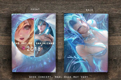 Art of Sakimichan 2018 Vol 1 Hardcover