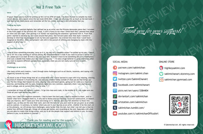 Vol 2 SFW: The Art of Sakimichan 2022 Artbook