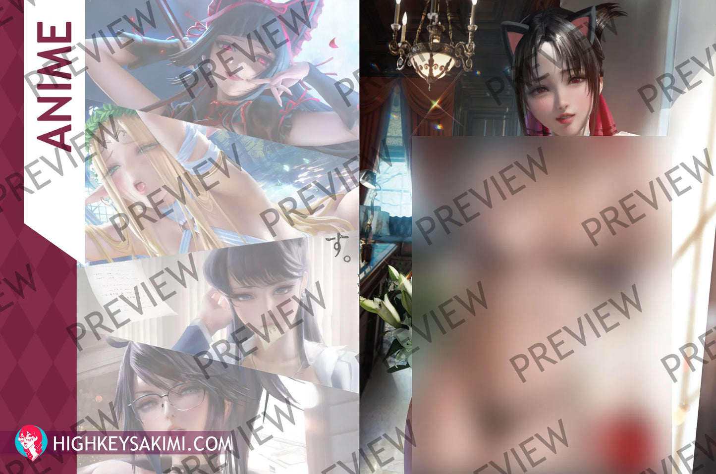 Vol 2 NSFW 18+ The Art of Sakimichan [Female/ Yuri]