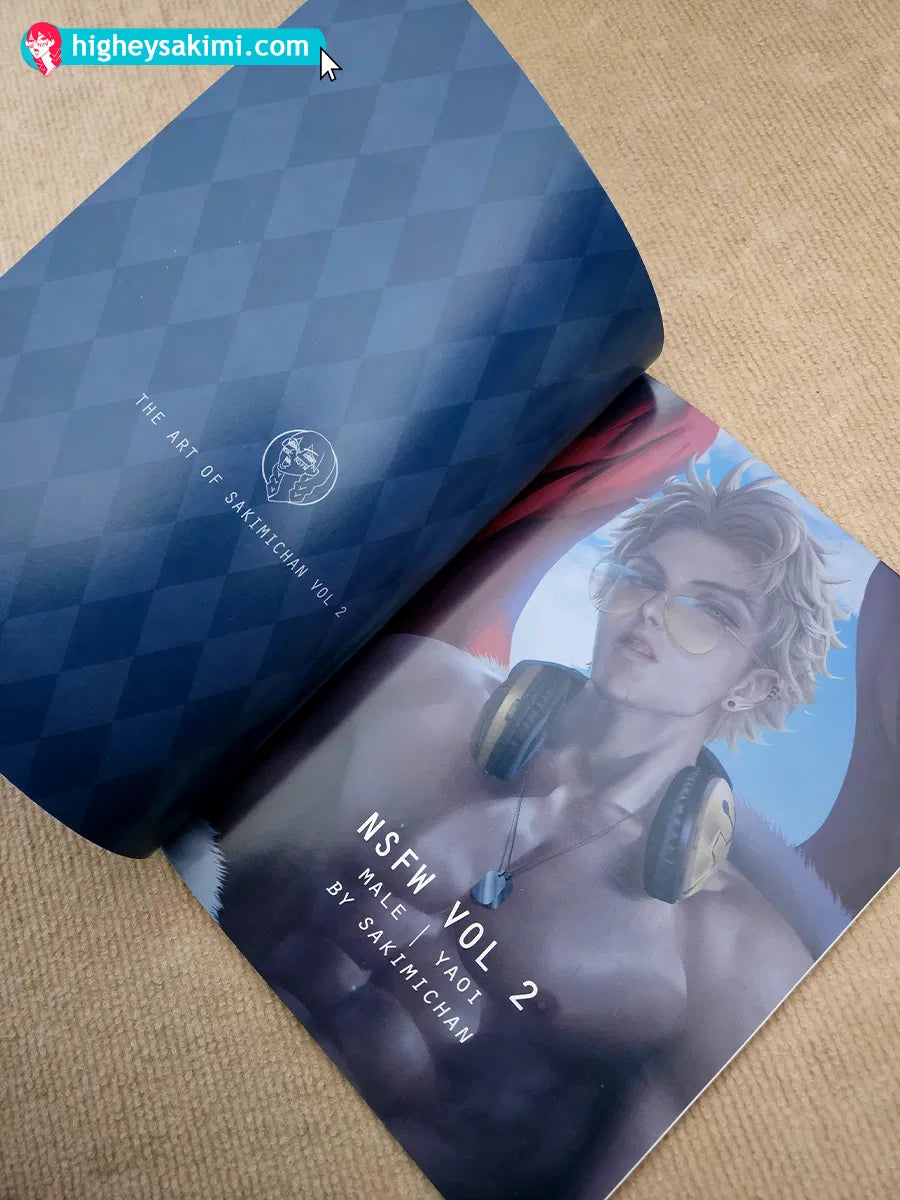 Vol 2 NSFW 18+ The Art of Sakimichan [Male/ Yaoi]