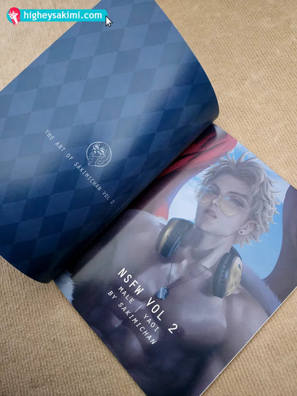 Vol 2 NSFW 18+ The Art of Sakimichan [Male/ Yaoi]