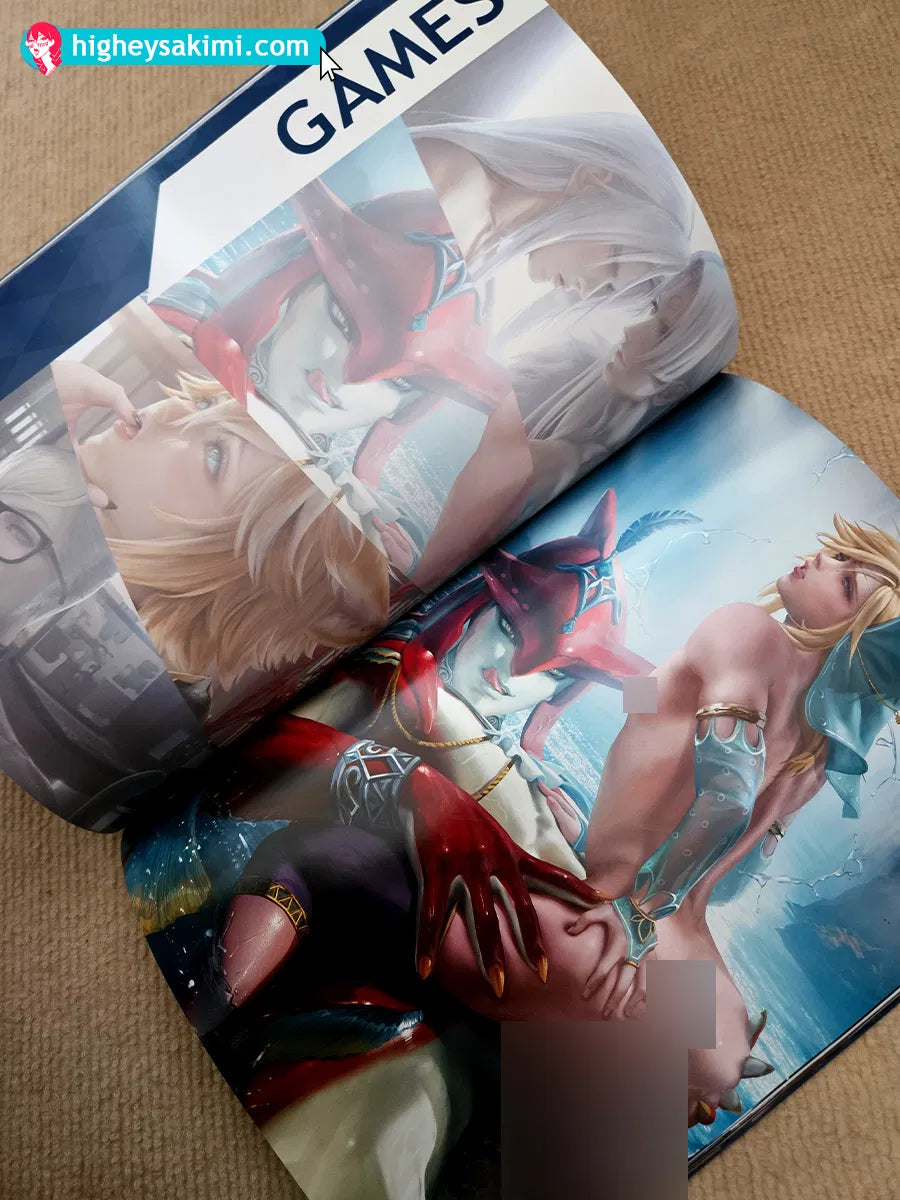 Vol 2 NSFW 18+ The Art of Sakimichan [Male/ Yaoi]