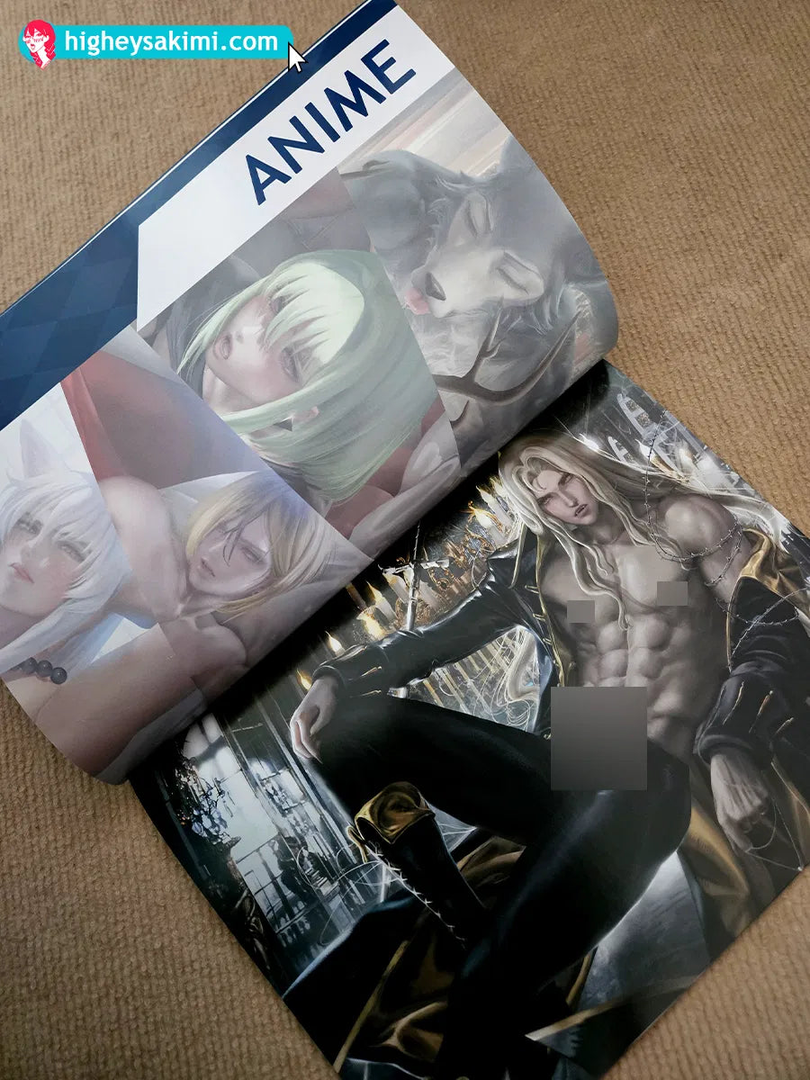 Vol 2 NSFW 18+ The Art of Sakimichan [Male/ Yaoi]