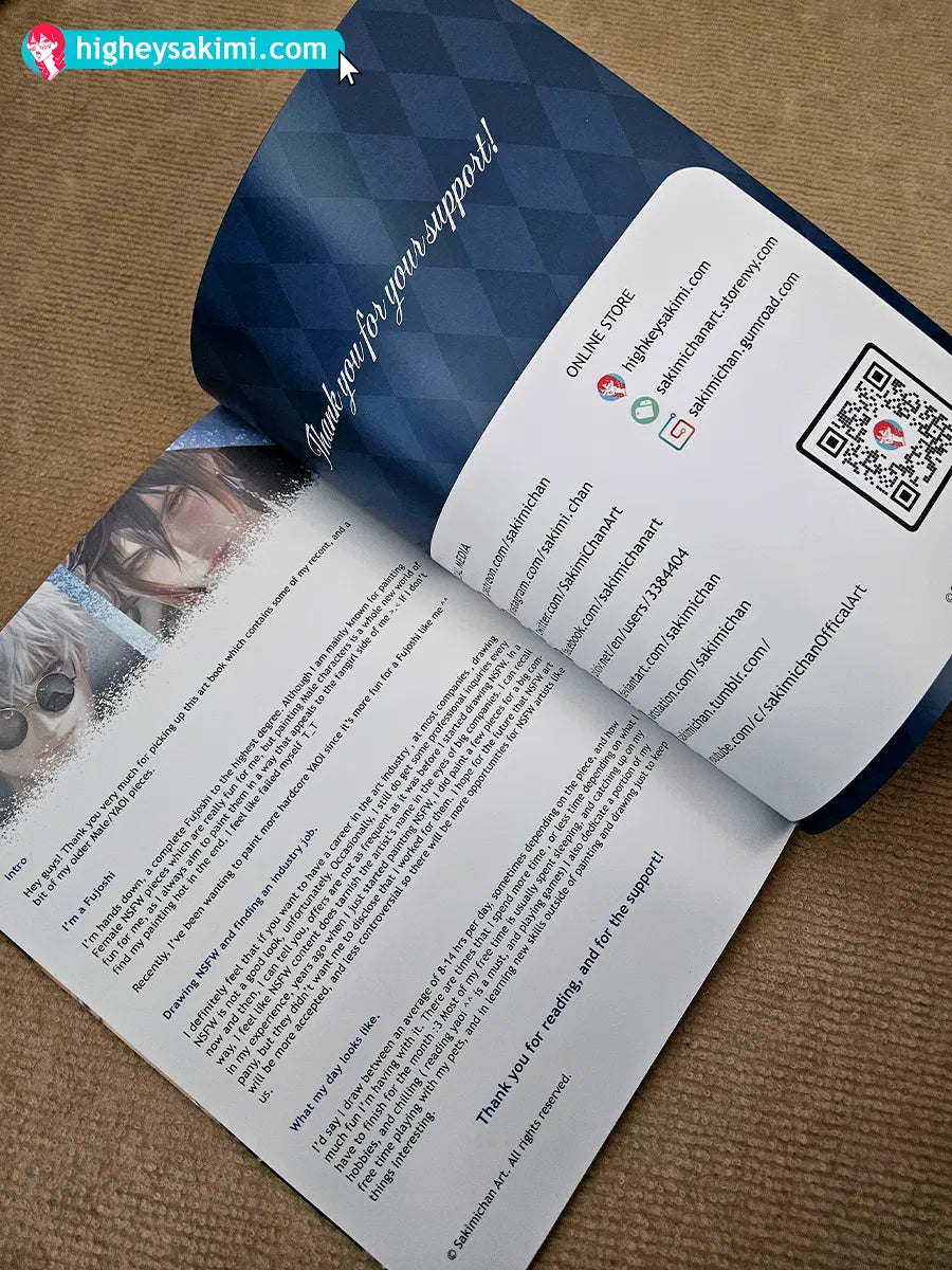 Vol 2 NSFW 18+ The Art of Sakimichan [Male/ Yaoi]