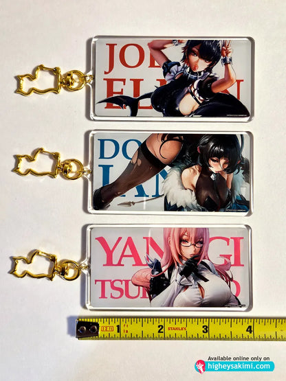 Jane Doe 4\\ Clear Keychain