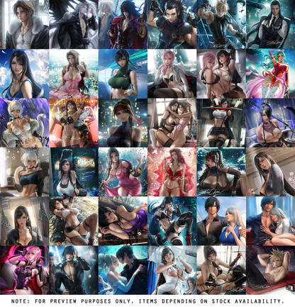 Final Fantasy Mystery Poster Bundle