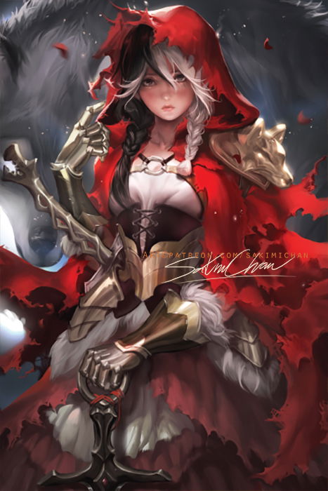 Red Ridinghood Knight Poster#546