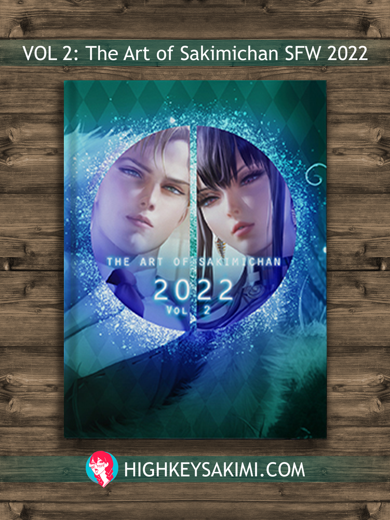 Vol 2 SFW: The Art of Sakimichan 2022 Artbook