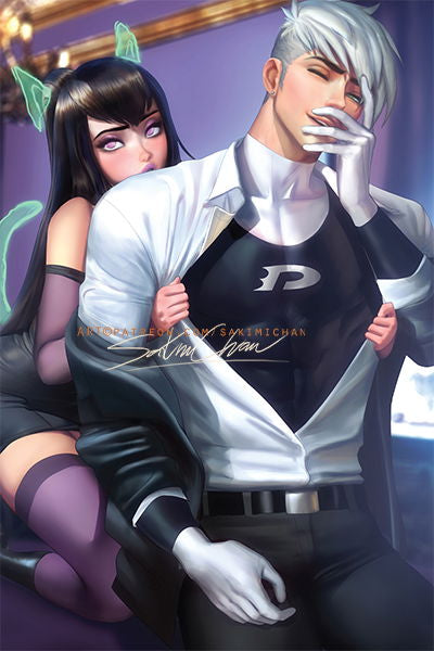 Danny x Sam Ghost Cat Ears Poster #587