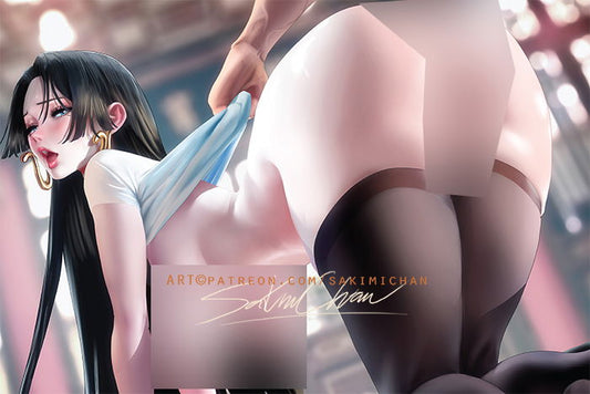 Boa Hancock Breed Me NSFW Poster #N450