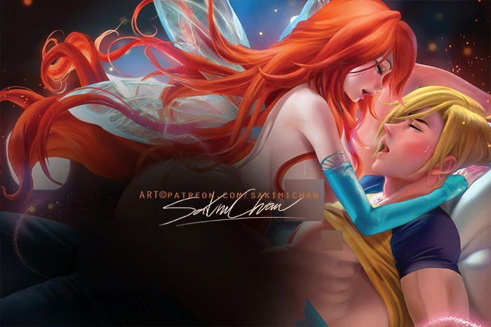 Winx. Bloom x Sky NSFW Poster #N461