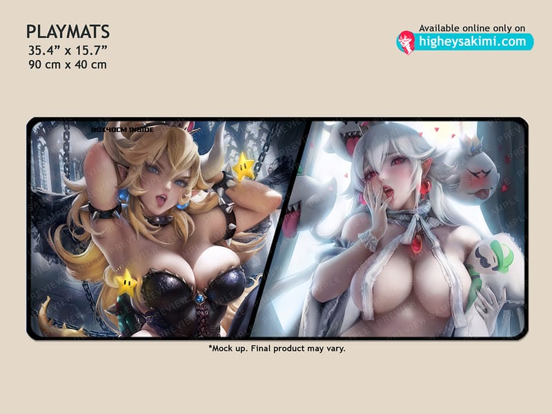 Bowsette | Booette Playmat