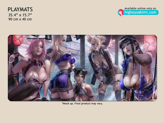 Hotspring x Fishnet Playmat
