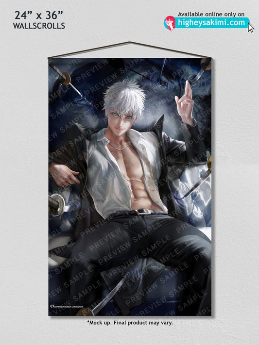 Gojo Wall Scroll