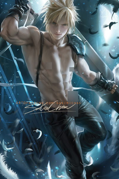Cloud Strife NSFW Poster #N480