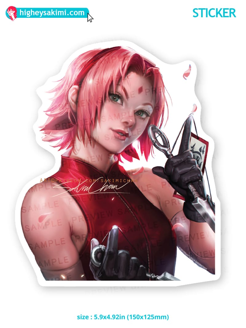 Sakura Sticker