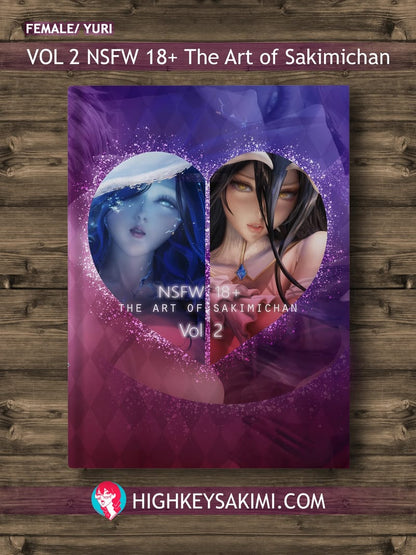 Vol 2 NSFW 18+ The Art of Sakimichan [Female/ Yuri]