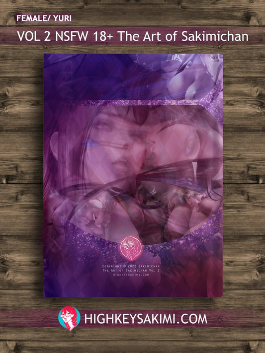 Vol 2 NSFW 18+ The Art of Sakimichan [Female/ Yuri]