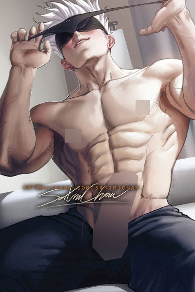 Gojo Holding Ur Panties NSFW Poster #N502