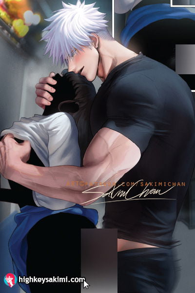 Train Sex with Gojo NSFW Poster #N589