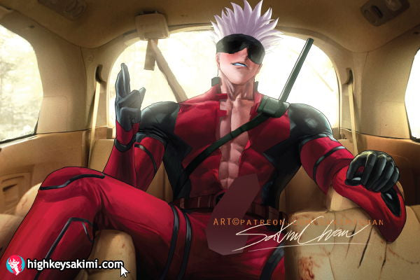 Gojo Pool NSFW Poster #N584