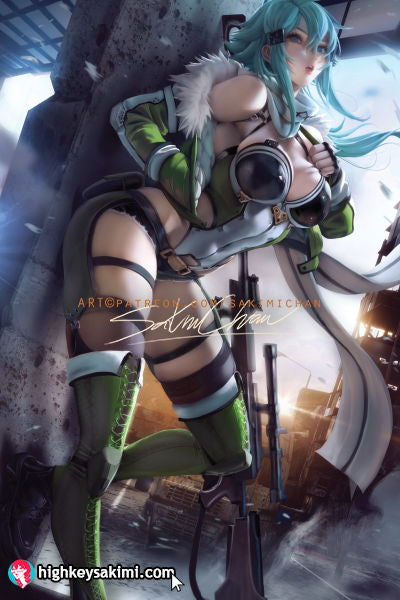 GGO Sinon Poster #17