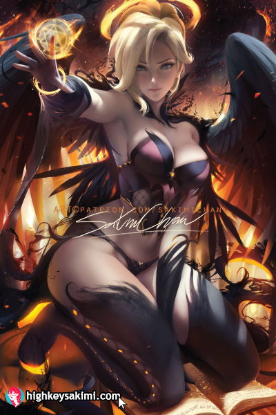 Halloween Angel Mercy Poster #72