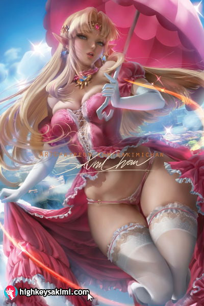 Princess Zelda Peach Poster #96