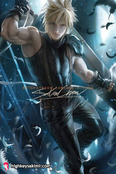Final Fantasy 7 Cloud Poster #103