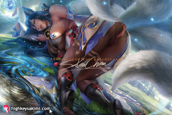 Ganyu Ahri v2 Poster #335