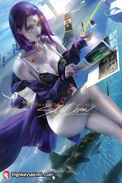 Raven on Vacation Poster #371