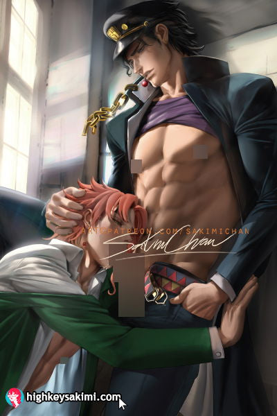 Jotaro X Kakyoin NSFW Poster #N25