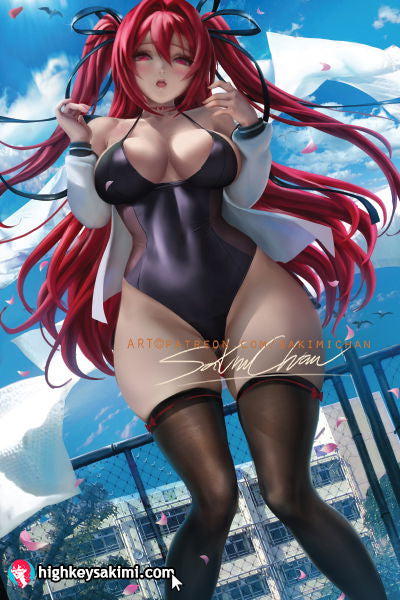 Older Mio Naruse Swimsuit Poster #N61